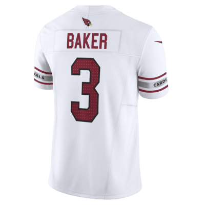Men's Nike Budda Baker White Arizona Cardinals Vapor F.U.S.E. Limited Jersey