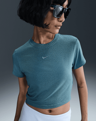 Женская футболка Nike Sportswear Chill Knit Cropped