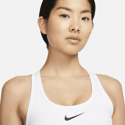 สปอร์ตบราผู้หญิงเสริมฟองน้ำ Nike Swoosh Medium Support