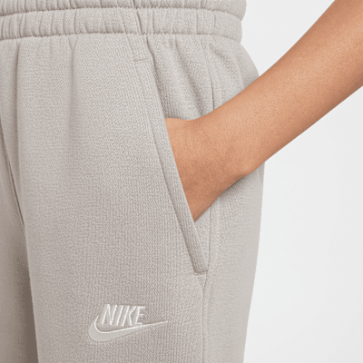 Nike Sportswear Club Fleece passgenaue Hose mit hohem Taillenbund für ältere Kinder (Mädchen)