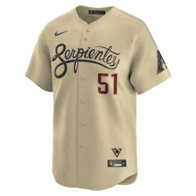 Jersey Nike Dri-FIT ADV de la MLB Limited para hombre Randy Johnson Arizona Diamondbacks City Connect