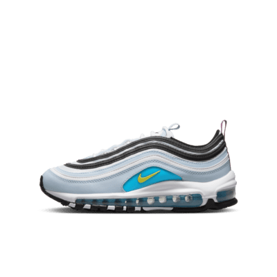 pink blue and yellow air max 97
