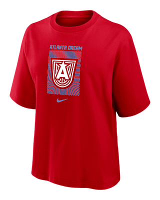 Женская футболка Atlanta Dream Nike WNBA Boxy