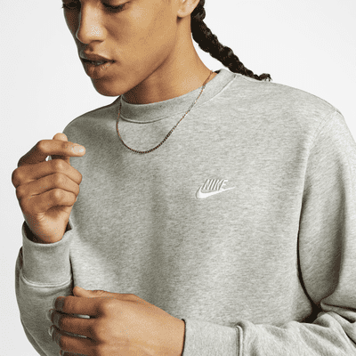 Camisola em tecido moletão Nike Sportswear Club para homem