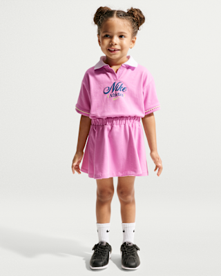 Детские шорты Nike Tennis Lifestyle Toddler Short-Sleeve Dress для тенниса