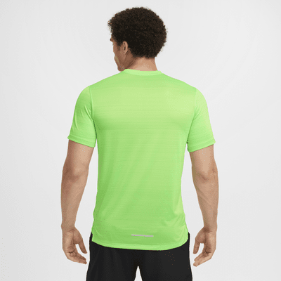 Haut de running à manches courtes Nike Miler pour Homme