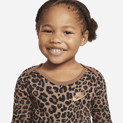 Nike Baby (12-24M) Leopard Bodysuit and Leggings Set