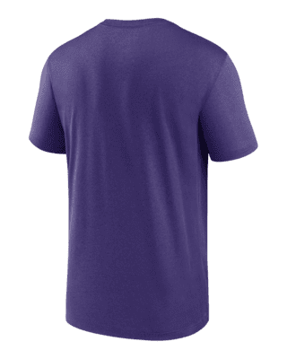 Men's Nike Purple Minnesota Vikings Legend Icon Performance T-Shirt