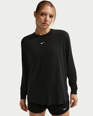 Женские  Nike One Relaxed Dri-FIT Long-Sleeve Top
