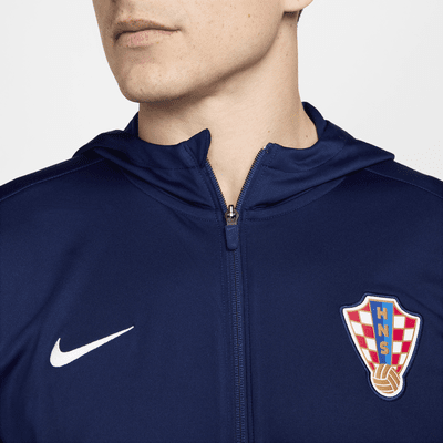 Tuta da calcio con cappuccio Nike Dri-FIT Croazia Strike – Uomo