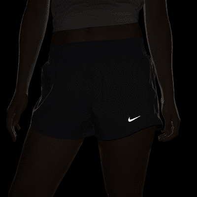 Nike One Women's Dri-FIT Mid-Rise 3" Brief-Lined Shorts