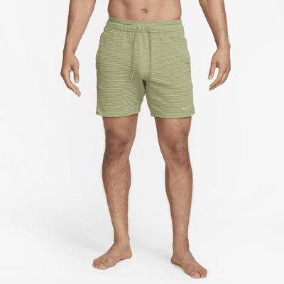 Nike Yoga Men's Dri-FIT 18cm (approx.) Unlined Shorts. Nike LU