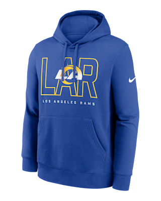 Мужское худи Los Angeles Rams Busted Play Club Nike NFL Pullover Hoodie