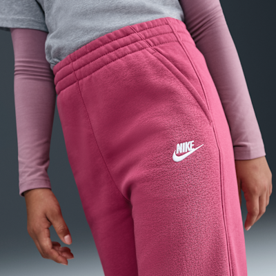Nike Sportswear Club Fleece Girls' Wide-Leg Pants