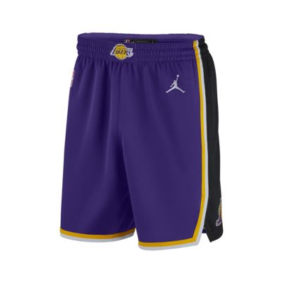 los angeles lakers swingman shorts