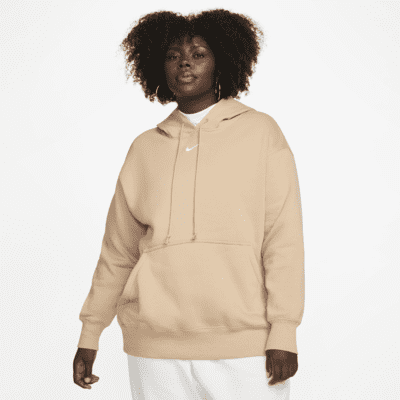 Nike Sportswear Phoenix Fleece Women's Oversized Brown Pullover