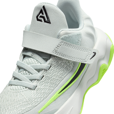 Nike Giannis Immortality 4 Light Silver Volt Black