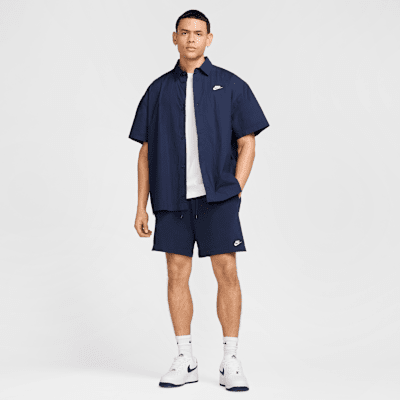 Camicia a manica corta con bottoni Nike Club – Uomo