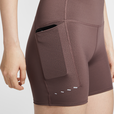 나이키 스위프트 여성 하이웨이스트 4인치 타이트 포켓 러닝 쇼츠