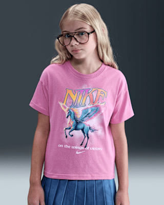 Детская футболка Nike Sportswear Big Kids' (Girls')