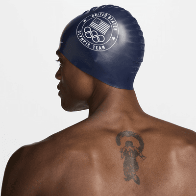 Nike Swim Team USA Silicone Swim Cap