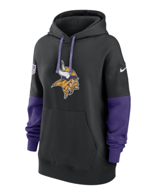 Женское худи Minnesota Vikings Sideline Essential Nike NFL Pullover Hoodie