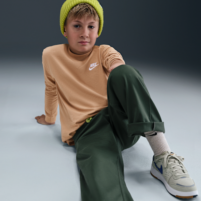 Nike Sportswear Big Kids' Long-Sleeve T-Shirt