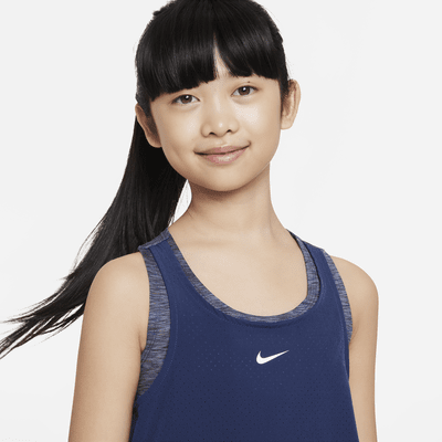 HEAD Club 22 Canotta Sportiva Per Ragazze – Microfibra Traspirante, Retro A Vogatore, Colori A Blocchi, Ideale Per Tennis E Sport