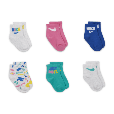 Nike Primary Play Socks (6 Pairs) Baby Socks