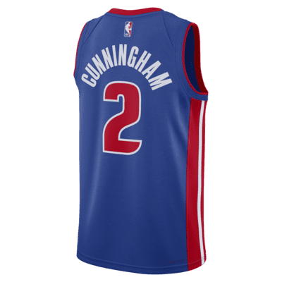 Maillot Nike Dri-FIT NBA Swingman Detroit Pistons Icon Edition 2022/23 pour homme