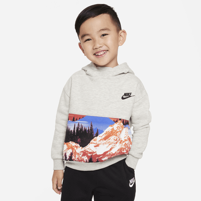 Nike Sportswear Snow Day Fleece Printed Pullover Toddler Hoodie