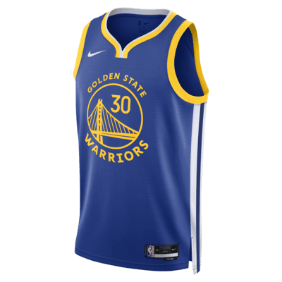 Unisex Nike Blue Golden State Warriors 2022/23 Custom Swingman Jersey - Classic Edition Size: Extra Large