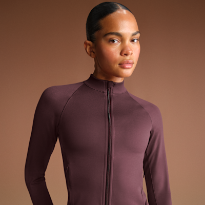 NikeSKIMS Matte Women's Mock-Neck Full-Zip Jacket