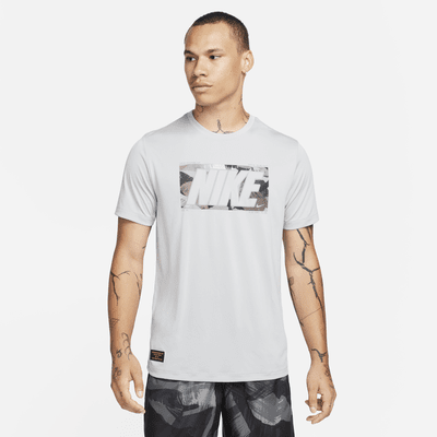 Nike Men's Dri-fit Fitness T-shirt. Nike Sk