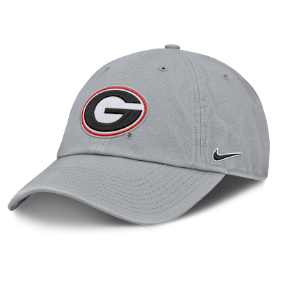 Gorra universitaria Nike ajustable para hombre Georgia 2025/26 College Football Playoff Bound Club