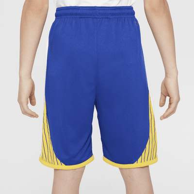 Golden State Warriors 2023/24 Icon Edition Older Kids' (Boys') Nike NBA Swingman Shorts