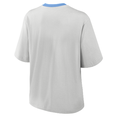 North Carolina Legacy Arch Script Boxy Women's Nike College T-Shirt