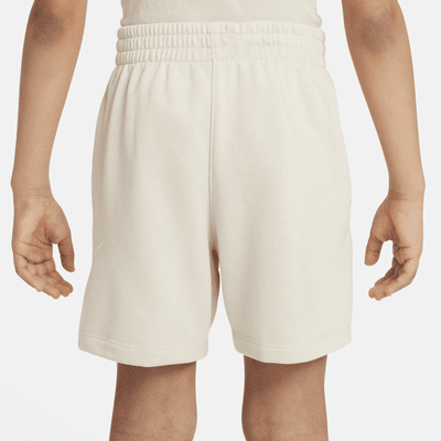 Shorts de French Terry para niños talla pequeña Nike Sportswear Club