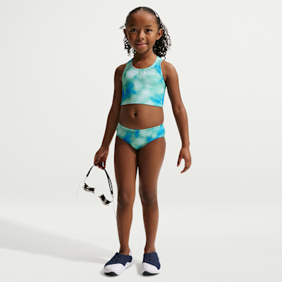 Nike Swim Little Kid's (Girls') Long Sleeve Hydroguard + Midkini Set