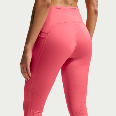 Nike Swift 7/8-Lauf-Leggings mit hohem Bund und Taschen (Damen)