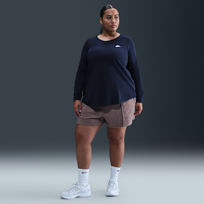 Nike Sportswear Club Women's Long-Sleeve T-Shirt (Plus Size)