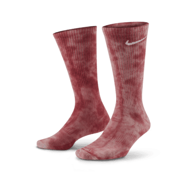 pink crew nike socks