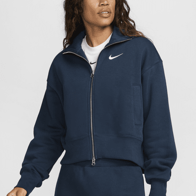 Chamarra de entrenamiento oversized para mujer Nike Sportswear Phoenix Fleece