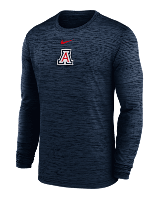Мужская футболка Arizona Sideline Velocity Nike Dri-FIT College Long-Sleeve
