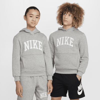 Sudadera con gorro para niños talla grande Nike Sportswear Club Fleece