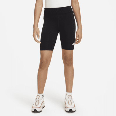 Nike black cheap biker shorts