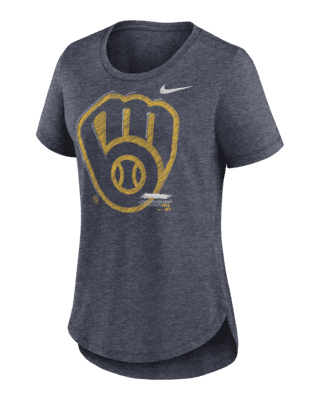 Lids Milwaukee Brewers Nike Women's Team Colors Fashion