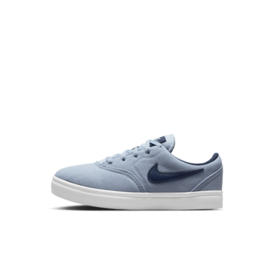 Tenis de skateboarding para niños talla pequeña Nike SB Check Canvas