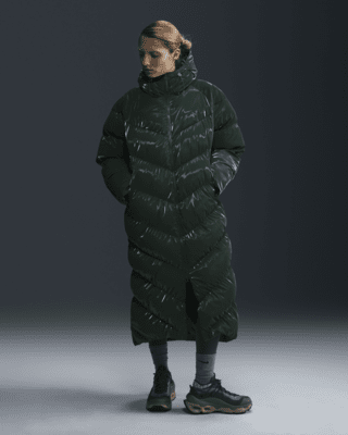 Женская парка Nike Sportswear Windpuffer Therma-FIT Loose Hooded Shine Parka