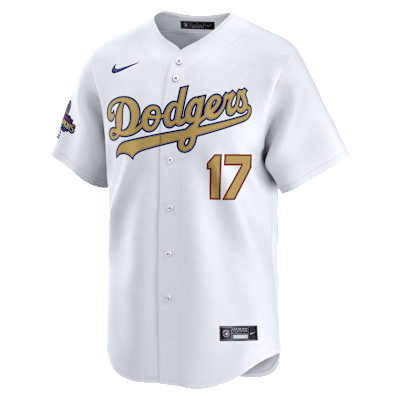 大谷 翔平 ロサンゼルス ドジャース 2024 ワールド シリーズ チャンピオンズ ゴールド メンズ ナイキ Dri-FIT ADV MLB リミテッド ユニフォーム